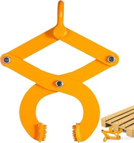 img 4 attached to 🔧 BestEquip 3T Pallet Puller: High Capacity Steel Clamp for Efficient Pallet Handling with 6614 LBS Load Capacity and 6.3 Inch Jaw Opening