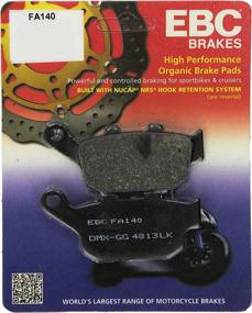 img 1 attached to 🔝 Высококачественный комплект тормозных колодок EBC Brakes FA140: непревзойденная производительность и надежность