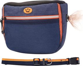 img 4 attached to Convenient Dog Treat Pouch with Poop Bag Dispenser - Perfect for Training and Outdoor Activities