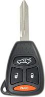 🔑 keyless2go replacement keyless remote head key fob 4 button kobdt04a and oht692427aa (1 pack): enhanced convenience and versatile compatibility логотип