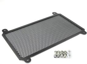 img 4 attached to 🛡️ Xitomer Aluminum Radiator Guard for NINJA400 and Z400 - 2018 to 2020 Models - Black Radiator Cover and Grille