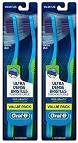 img 1 attached to Oral B Pro Health Compact Clean Toothbrush Oral Care : Toothbrushes & Accessories