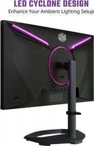img 2 attached to Cooler Master Tempest GP27U: High Refresh Rate, Swivel Adjustment, Adaptive Sync, IPS Display
