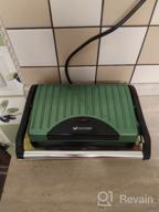 img 1 attached to Sandwich maker Kitfort KT-1609 Panini Maker, red review by Adam Nowak ᠌