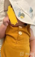 img 1 attached to 👒 Breathable Sun Hat with Chin Strap for Baby Toddler - pureborn Bucket Hat for Infant Boys Girls Kids review by Scott Matute