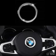 💎 bling car steering wheel decorative diamond crystal decal decoration cover sticker for bmw 3 4 5 series x3 x5 e30 e36 e34 e39 f30 f34 f36 f15 g01 g30 g31 – enhanced seo-compatible car accessories логотип