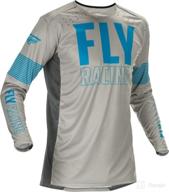 fly racing lite jersey (blue/grey logo