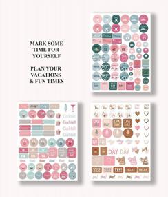img 2 attached to 1000+ Inspirational Planner Stickers - Motivational Journal Stickers For Scrapbooking - Pack Of Planner Accessories And Calendar Stickers For Adults