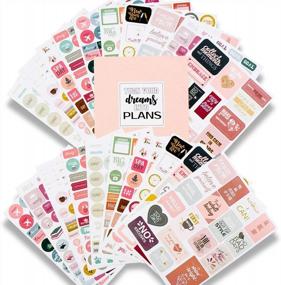 img 4 attached to 1000+ Inspirational Planner Stickers - Motivational Journal Stickers For Scrapbooking - Pack Of Planner Accessories And Calendar Stickers For Adults