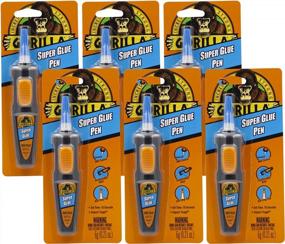 img 4 attached to Pack Of 6 Gorilla Clear Super Glue Pens, 6 Grams Each - Enhanced For SEO