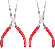 🔧 premium 2-pack extra long needle nose pliers - 6-inch precision craftsmanship логотип