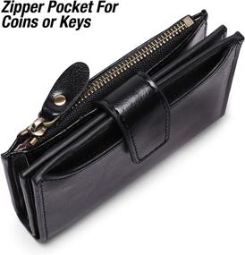 img 1 attached to GOIACII Women's Wallet: Stylish Leather Handbag & Wallet Combo, Removable Design