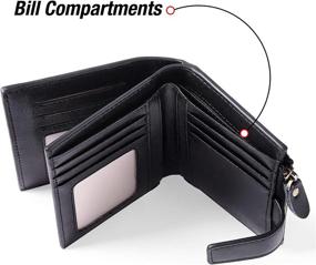 img 2 attached to GOIACII Women's Wallet: Stylish Leather Handbag & Wallet Combo, Removable Design