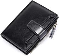 goiacii women's wallet: stylish leather handbag & wallet combo, removable design logo