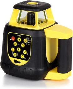 img 4 attached to AdirPro HV8RL Rotary Laser: Self-Leveling, Horizontal & Vertical, Remotely Controllable, Coming With Laser Detector & Rechargeable Batteries (Up To 1,650 Feet Range With Laser Receiver)