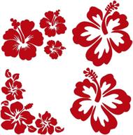 hibiscus decal 4 pack exterior accessories логотип