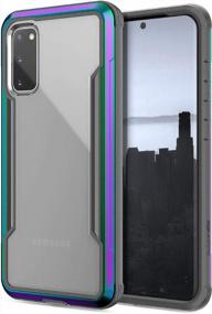 img 4 attached to Raptic Shield для Samsung Galaxy S20: защита от падений военного класса с анодированным алюминием и ТПУ, радужный цвет