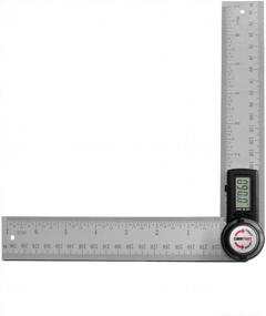 img 4 attached to Accurately Measure Angles With GemRed Stainless Steel Angle Finder & New Color Protractor