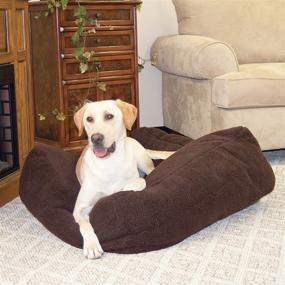 img 4 attached to 🐾 Cuddle Cube Pet Bed by K&amp;H Pet Products: Optimal Comfort for your Furry Friend