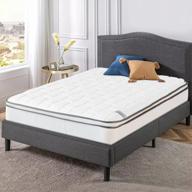 california king greaton 10-inch plush innerspring eurotop mattress - no assembly required logo