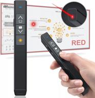 dinofire wireless presentation clicker laser pointer for cats and dogs, 330ft range remote powerpoint clicker, 2.4ghz presentation pointer for mac, laptop, and computer presentations logo