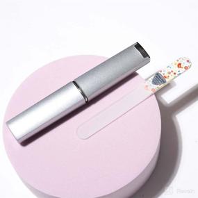 img 3 attached to 👶 Czech Glass Baby Nail File - Safe and Superior Nail File for Babies, Toddlers &amp; Young Children - Ideal Gift for Baby Showers and New Moms by Bona Fide Beauty