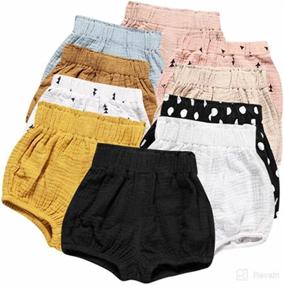 img 2 attached to LOOLY Unisex Cotton Bloomer Shorts Apparel & Accessories Baby Girls best: Clothing