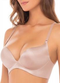 img 4 attached to Wirefree Push Up Contour Womens Bra - Softly Padded, Comfortable Bras For Women
