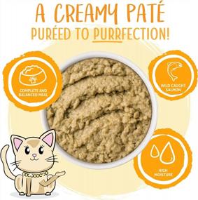 img 2 attached to Indulge Your Feline With Weruva'S Wild Caught Salmon Paté - 12-Pack 2.8Oz Pouches!