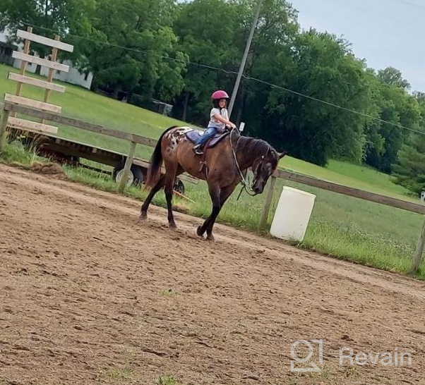 img 1 attached to Ride In Style And Safety With TROXEL Spirit Horseback Riding Helmet - Protective Equestrian Gear review by Robert Byrd