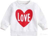 👶 long sleeve infant toddler baby girl tops - mama's girl fall outfit casual clothes pullover sweatshirt logo