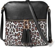 nabegum leopard crossbody cheetah handbag women's handbags & wallets ~ crossbody bags logo
