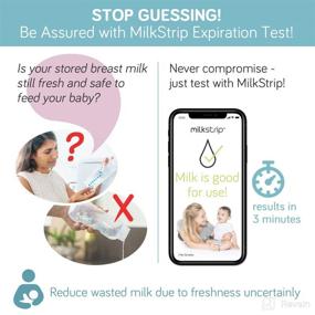 img 3 attached to 🍼 Optimized Breastmilk Expiration Test: Innovative Postpartum Essentials for Breastfeeding Moms, with Fast & Reliable Results. Includes 5 Expiration Tests, Plus 2 Bonus Vitamin C Tests.