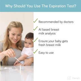 img 2 attached to 🍼 Optimized Breastmilk Expiration Test: Innovative Postpartum Essentials for Breastfeeding Moms, with Fast & Reliable Results. Includes 5 Expiration Tests, Plus 2 Bonus Vitamin C Tests.