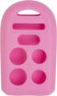 keyless2go replacement for new silicone cover protective case for honda 6 button remote key fob fcc oucg8d-399-ha - pink logo