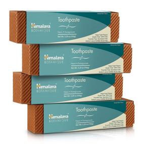 img 4 attached to 🍃 Pomegranate Toothpaste without Fluoride and Saccharin - Himalaya Oral Care