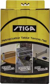 img 1 attached to Compact Table Tennis Set With Retractable Net - STIGA Take Anywhere Kit Includes Paddles, Balls & Storage Bag