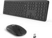 leadsail wireless keyboard and mouse, wireless mouse and keyboard combo, cordless usb computer keyboard and mouse set,full size,ergonomic,silent,for windows laptop, apple, imac, desktop, pc logo