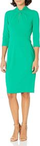 img 2 attached to Donna Morgan Womens Petite Sheath Women's Clothing : Dresses