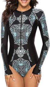img 4 attached to 👙 American Trends Protection Printed Swimsuit: Versatile Women's Clothing for Comfort and Style
