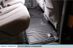 img 3 attached to SMARTLINER Custom 2011 2019 Toyota Passenger Interior Accessories good for Floor Mats & Cargo Liners