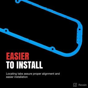 img 2 attached to 🔧 FEL-PRO T Valve Cover Gasket Set - Model VS 50179