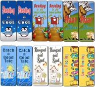 60-pack reading bookmarks for kids - perfect rewards & incentives for boys & girls readers | stocking stuffers logo