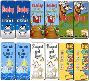 img 4 attached to 60-Pack Reading Bookmarks For Kids - Perfect Rewards & Incentives For Boys & Girls Readers | Stocking Stuffers