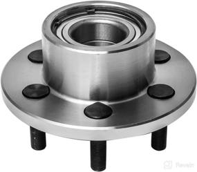 img 4 attached to Front Wheel Hub and Bearing Assembly for Dodge Dakota Durango (RWD / 2WD Models Only) - Compatible with AUQDD 515032 [6 Lug NON-ABS]