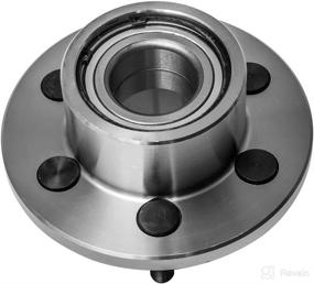 img 3 attached to Front Wheel Hub and Bearing Assembly for Dodge Dakota Durango (RWD / 2WD Models Only) - Compatible with AUQDD 515032 [6 Lug NON-ABS]