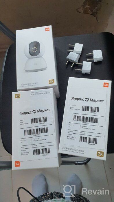 img 1 attached to Xiaomi Mijia 360° Home Camera PTZ Version 2K (MJSXJ09CM) CN White review by Anand Lal ᠌