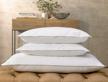 get cozy: westin's 2-pack down alternative pillows for a comfortable sleep logo