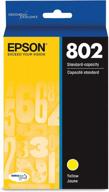 картридж epson t802 durabrite ultra-ink стандартной емкости желтый (t802420-s) для некоторых принтеров epson workforce pro логотип