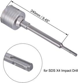 img 2 attached to 🛠️ Efficient Uxcell Concrete Cement Drilling Tools for Hole Saws & Accessories: Connecting, Cutting, and Connecting